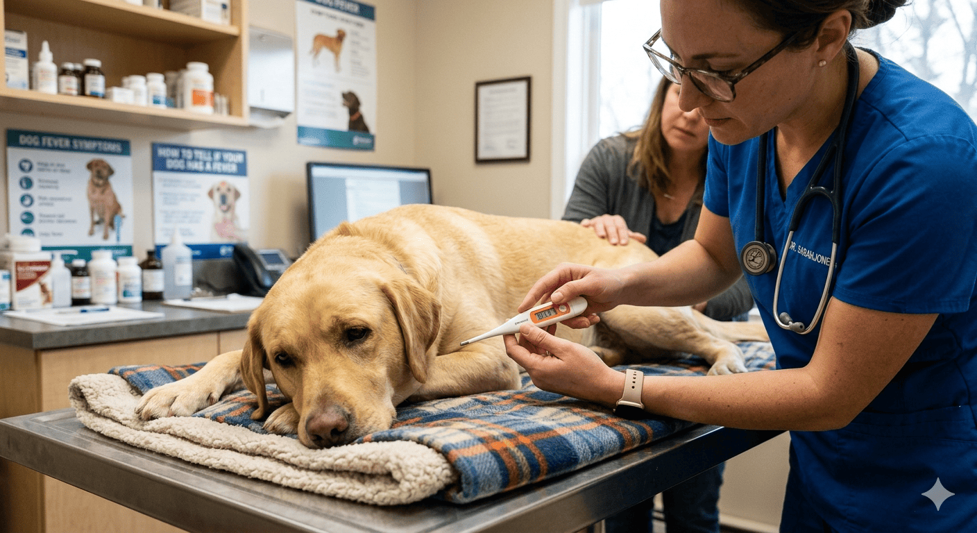 What Are the Symptoms of Dog Fever?